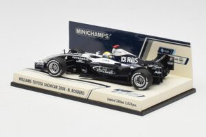 Williams FW30 Toyota Showcar #16 N. Rosberg F1 2008 Minichamps 1:43 400080077 Metal - imagem 3 de 5