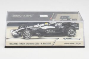 Williams FW30 Toyota Showcar #16 N. Rosberg F1 2008 Minichamps 1:43 400080077 Metal - imagem 5 de 5