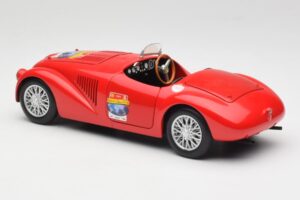 Ferrari 166 MM Barchetta Vermelho Hot Wheels 1:18 B6054 Metal - imagem 7 de 8