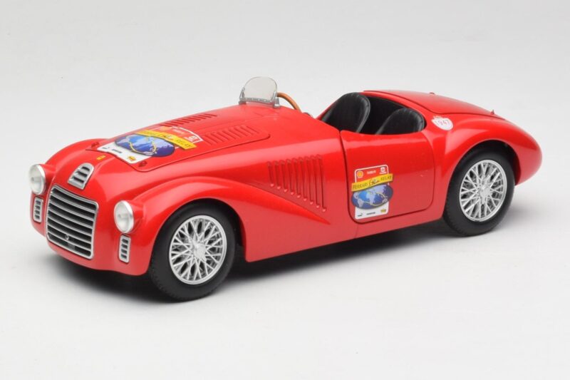 Ferrari 166 MM Barchetta Vermelho Hot Wheels 1:18 B6054 Metal