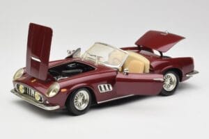 Ferrari 250 GT California Vermelho Hot Wheels 1:18 3401158 Metal - imagem 2 de 8