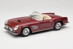 Ferrari 250 GT California Spider LWB Vermelho Escuro Hot Wheels 1:18 25727 Metal