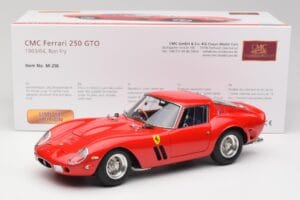 Ferrari 250 GTO London Show Vermelho CMC 1:18 M-256 Metal - imagem 6 de 6