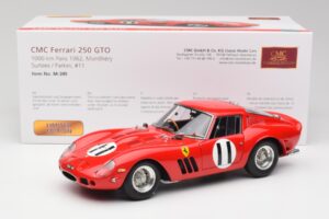 Ferrari 250 GTO #11 J. Surtees / M. Parkes Paris 1000km 1962 CMC 1:18 M-249 Metal - imagem 6 de 6