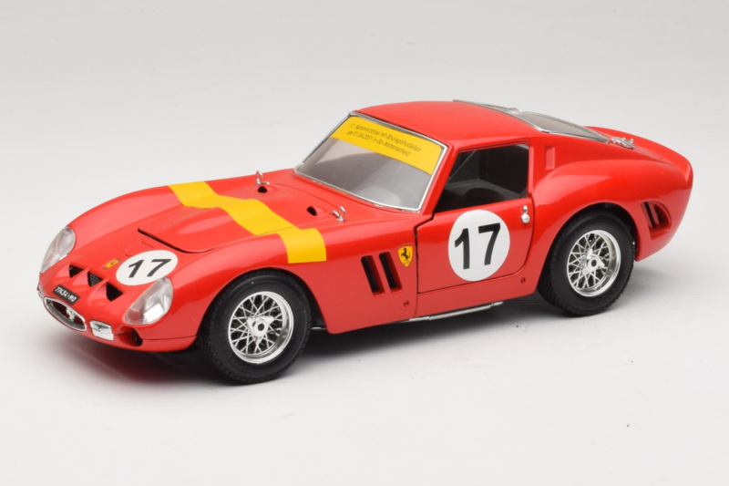 Ferrari 250 GTO #17 Bburago Sammlerborse Vermelho Bburago 1:18 3007-P1 Metal