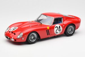 Ferrari 250 GTO #24 J. Blaton / G. Langlois 2nd 24 Hours of Le Mans 1963 Kyosho 1:18 08432C Metal