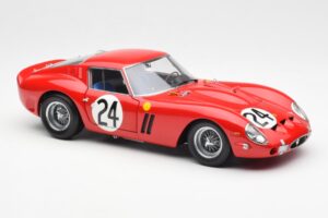 Ferrari 250 GTO #24 J. Blaton / G. Langlois 2nd 24 Hours of Le Mans 1963 Kyosho 1:18 08432C Metal - imagem 6 de 8