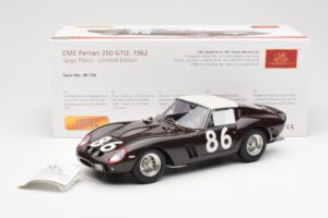 Ferrari 250 GTO #86 Targa Florio 1962 CMC 1:18 M-156 Metal - imagem 6 de 6