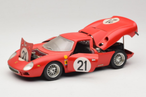 Ferrari 250 LM #21 M. Gregory / J. Rindt 24 Hours of Le Mans 1965 Bburago 1:18 3033-P2 Metal - imagem 2 de 8