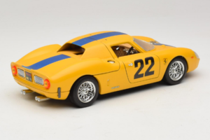 Ferrari 250 LM #22 Amarelo 1965 Bburago 1:18 3333-Y1 Metal - imagem 3 de 8