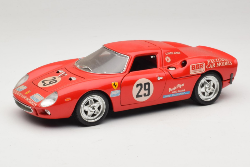 Ferrari 250 LM #29 Owens / Jones Monza 1992 Edição Limitada Bburago 1:18 3033-P3 Metal