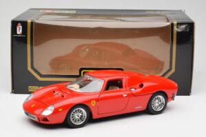 Ferrari 250 Le Mans Vermelho Bburago 1:18 3033 Metal - imagem 8 de 8