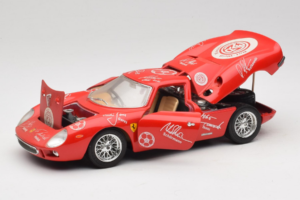 Ferrari 250 LM Vermelho Branco Essen Autographs Edição Limitada Bburago 1:18 3033-P4 Metal - imagem 2 de 8