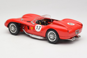 Ferrari 250 Testa Rossa #17 Vermelho 1957 Bburago 1:18 3007-R4 Metal - imagem 7 de 8