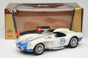 Ferrari 250 Testa Rossa #19 Branco Replacement Box 1957 Bburago 1:18 3007-R5 Metal - imagem 8 de 8