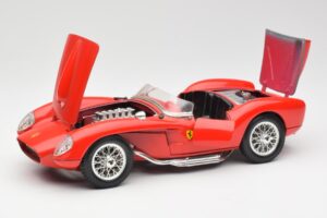 Ferrari 250 Testa Rossa Vermelho Bburago 1:18 3007 Metal - imagem 2 de 8