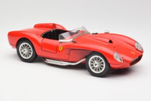 Ferrari 250 Testa Rossa Vermelho Bburago 1:18 3007 Metal - imagem 6 de 8