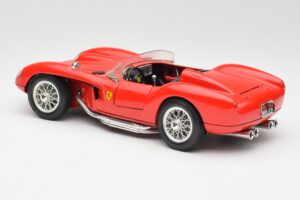 Ferrari 250 Testa Rossa Vermelho Bburago 1:18 3007 Metal - imagem 7 de 8