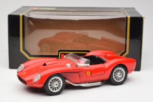 Ferrari 250 Testa Rossa Vermelho Bburago 1:18 3007 Metal - imagem 8 de 8