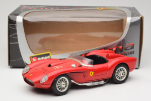 Ferrari 250 Testa Rossa #4 Vermelho Replacement Box 1957 Bburago 1:18 3007-R6 Metal - imagem 8 de 8