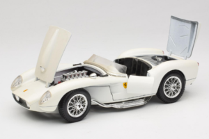 Ferrari 250 Testa Rossa Branco Replacement Box Bburago 1:18 3007-R3 Metal - imagem 2 de 8