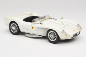Ferrari 250 Testa Rossa Branco Replacement Box Bburago 1:18 3007-R3 Metal - imagem 6 de 8