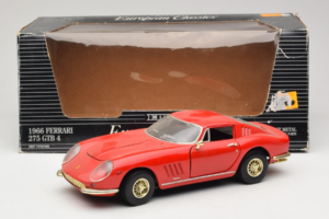 Ferrari 275 GTB/4 Vermelho ERTL 1:18 7493-P1 Metal - imagem 8 de 8