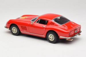 Ferrari 275 GTB/4 Vermelho Com Palmeira no Capô ERTL 1:18 7483-P1 Metal - imagem 7 de 8