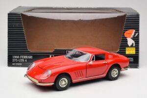 Ferrari 275 GTB/4 Rosso Corsa ERTL 1:18 7483 Metal - imagem 8 de 8