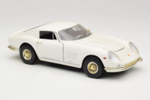 Ferrari 275 GTB/4 Branco ERTL 1:18 7493 Metal - imagem 6 de 8