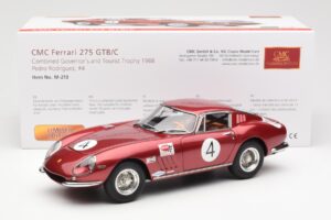 Ferrari 275 GTB/C #4 RAC Tourist Trophy 1966 CMC 1:18 M-213 Metal - imagem 6 de 6