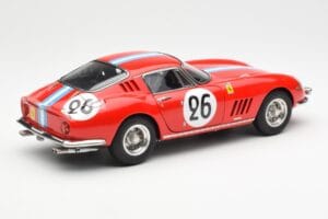 Ferrari 275 GTB Competizione #26 G. Biscaldi / A. de Bourbon Team Hugus 24 Hours of Le Mans 1966 CMC 1:18 M-199 Metal - imagem 2 de 6