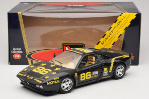 Ferrari 288 GTO #86 Preto Edição Limitada 1984 Bburago 1:18 3027-B1 Metal - imagem 8 de 8