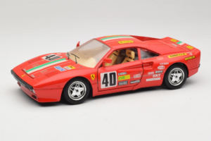 Ferrari 288 GTO Rally #40 Vermelho 1986 Bburago 1:18 3057-P1 Metal