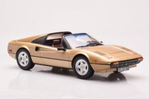 Ferrari 308 GTS Dourado Edição Limitada Norev 1:18 187932 Metal - imagem 4 de 6