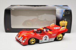 Ferrari 312 PB #2 Scuderia Ferrari World Sportscar Championship 1972 Shell 1:18 Shell001 Metal - imagem 8 de 8