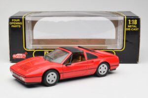 Ferrari 328 GTS Vermelho Anson 1:18 TY11078 Metal - imagem 8 de 8