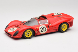 Ferrari 330 P4 #20 Vermelho 1967 Revell 1:18 48822-P1 Metal