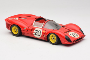 Ferrari 330 P4 #20 Vermelho 1967 Revell 1:18 48822-P1 Metal - imagem 6 de 8