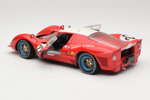 Ferrari 330 P4 #22 Scuderia Filipinetti Poor Condition 1967 Revell 1:18 48825-P1 Metal - imagem 5 de 8