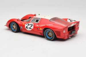 Ferrari 330 P4 #22 Scuderia Filipinetti Poor Condition 1967 Revell 1:18 48825-P1 Metal - imagem 7 de 8