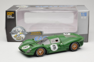 Ferrari 330 P4 #9 Verde Spa-Francorchamps 1967 Eagles Race 1:18 41007 Metal - imagem 8 de 8