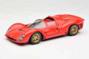 Ferrari 330 P4 Vermelho 1967 Revell 1:18 48822 Metal