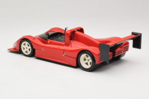 Ferrari 333 SP Vermelho Com Jantes Brancas Hot Wheels 1:18 29230 Metal - imagem 7 de 8