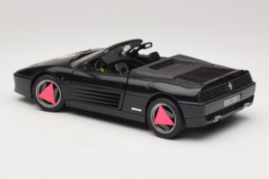 Ferrari 348 Spider Preto Mira 1:18 6181 Metal - imagem 7 de 8