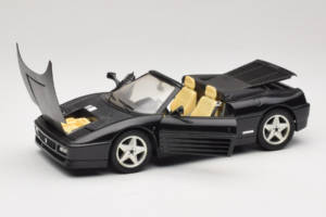Ferrari 348 Spider Preto Com Jantes Prata Mira 1:18 6918 Metal - imagem 2 de 8
