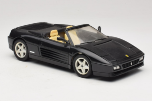 Ferrari 348 Spider Preto Com Jantes Prata Mira 1:18 6918 Metal - imagem 6 de 8