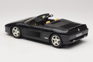 Ferrari 348 Spider Preto Com Jantes Prata Mira 1:18 6918 Metal - imagem 7 de 8