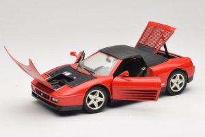 Ferrari 348 Spider Vermelho Mira 1:18 06180 Metal - imagem 2 de 8