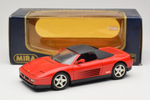 Ferrari 348 Spider Vermelho Mira 1:18 06180 Metal - imagem 8 de 8